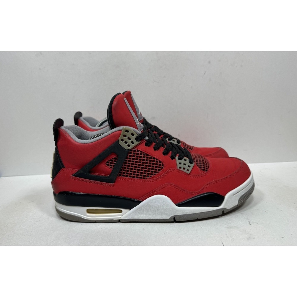 Air Jordan 4 Retro Toro Bravo 2013 Men's Size 10.5 Red Black 308497-603 OG